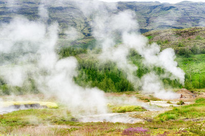 Fumaroles - Haukadalur Valley