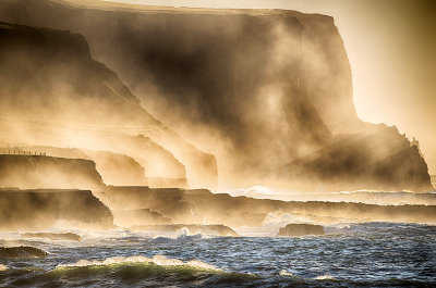 Mist Shrouded Cliffs