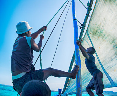 Raising the Sail