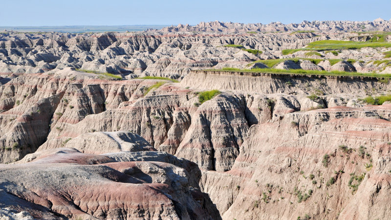 Badlands view