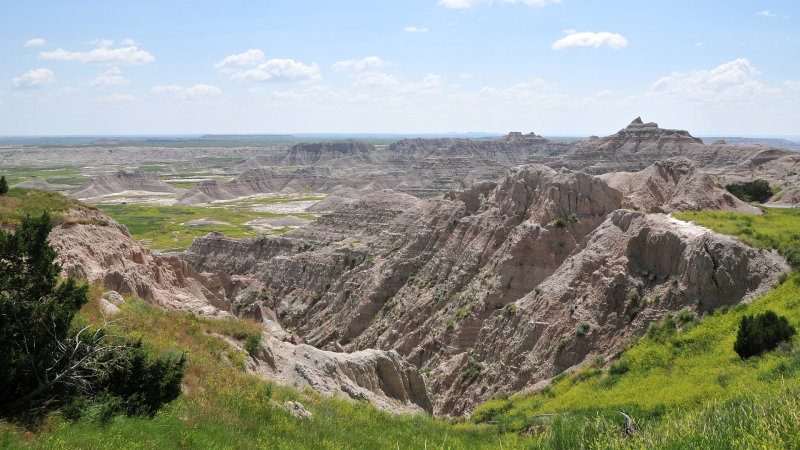 Badlands view