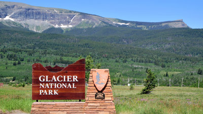 Glacier NP Entrance