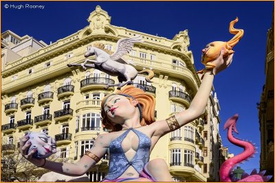 Spain - Valencia - Las Fallas festival 