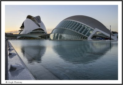 Spain - Valencia - La Ciudad de las Artes y las Ciencias 