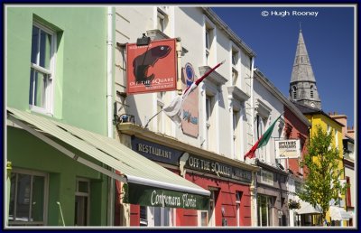  Ireland - Co.Galway - Connemara - Clifdens main street     