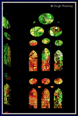Barcelona - La Sagrada Familia - Stained glass 