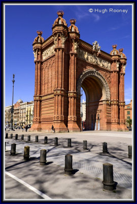 Barcelona - Parc de la Ciutadella  - Arc de Triomf