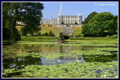  Ireland - Co.Wicklow - Powerscourt House with Triton Lake