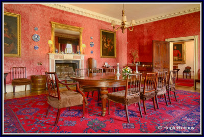 Ireland - Co.Roscommon - Strokestown House - Dining Room