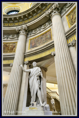  Ireland - Dublin - City Hall - Statue of Daniel OConnell 