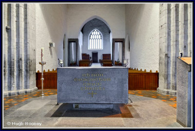 Ireland - Co.Tipperary - Holycross Abbey - Interior view  