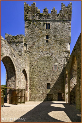 Ireland - Co.Wexford - Tintern Abbey - 13th century Cistercian Abbey. 