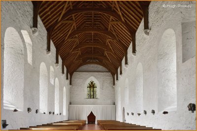 Ireland - Co.Mayo - Ballintubber Abbey interior 