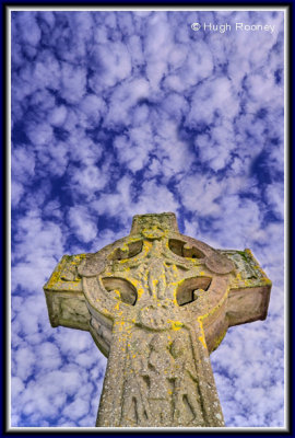 Ireland - Co.Offaly - Clonmacnoise - The Cross of the Scriptures 