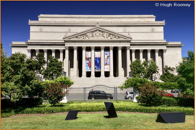  Washington DC - National Archives of the USA Building. 