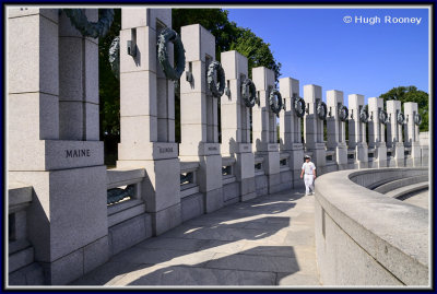 Washington DC - National Mall - World War 2 Memorial