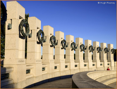  Washington DC - National Mall - World War 2 Memorial 