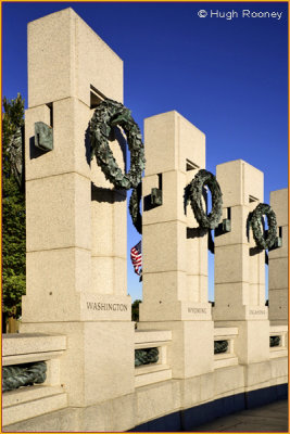 Washington DC - National Mall - World War 2 Memorial 