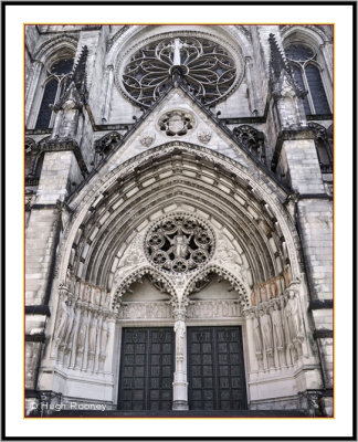 New York - Cathedral of St John the Divine - The West Doorway 