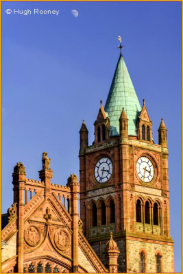Ireland - Derry - Guild Hall - Clock Tower