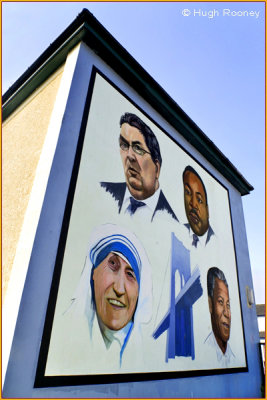 Ireland - Derry - The Bogside - The Peoples Gallery - A Tribute to John Hume 