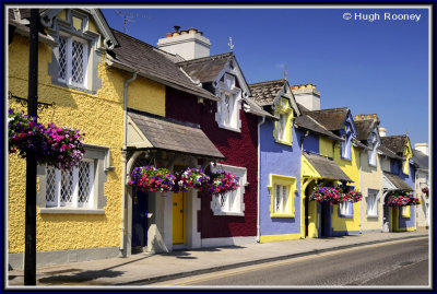 Ireland - Co.Meath - Trim - Colourful streetscape 