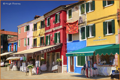  Venice - Burano Island - Piazza Baldassarre Galuppi - Lace shops 