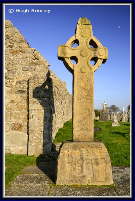 Ireland - Co.Offaly - Clonmacnoise -  South Cross. 