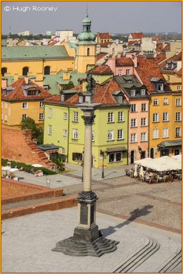  Poland - Warsaw - King Sigismund III Vasa Column in Plac Zamkowy or Castle Square 