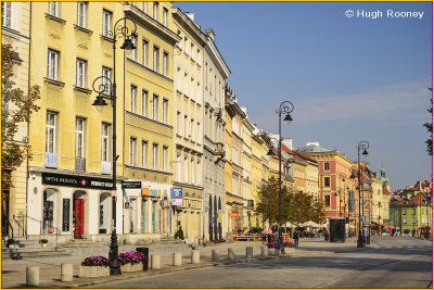  Warsaw - Ul Krakowskie Przedmiescie or The Royal Way leading to Warsaw Old Town 