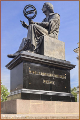  Warsaw - Statue of the astronomer Nicolaus Copernicus 