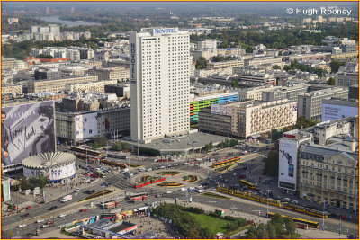  Warsaw - View of Rondo Dmowskiego