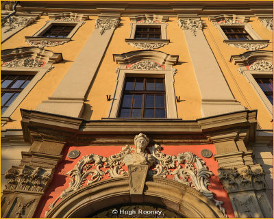  Krakow - Rynek Glowny -  Ornate facade 