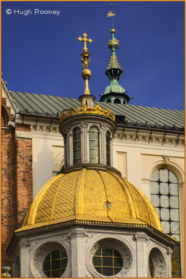  Krakow - Wawel Hill - Wawel Cathedral dome 