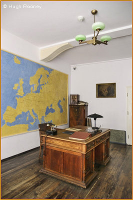  Krakow - Oskar Schindler Factory now a Museum - Schindlers office. 