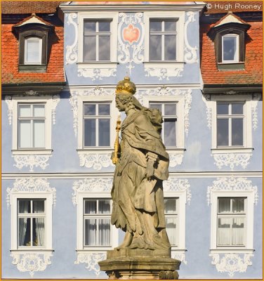  Germany - Bamberg - Kaiserin Kunigunde statue 