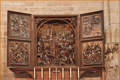  Germany - Bamberg Cathedral - Nativity altar by Veit Stoss 