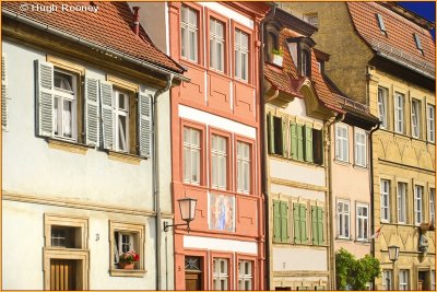  Germany - Bamberg - Colourful streetscape 