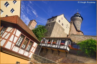   Germany - Nuremberg -  Kaiserburg - Imperial Castle - Sinwell Tower 