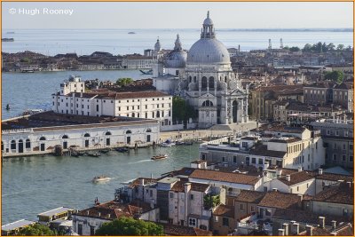  Italy - Venice - Church of Santa Maria della Salute across the Grand Canal