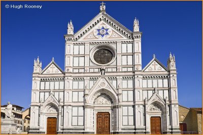   Italy - Florence - Basilica di Santa Croce 