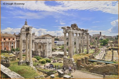   Italy - Rome - The Forum 