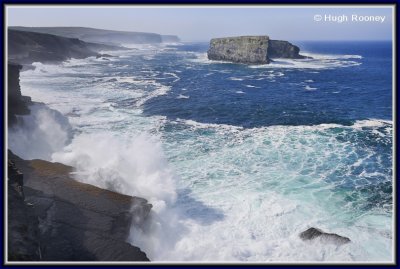   Ireland - Co.Clare - Kilkee Cliffs. 