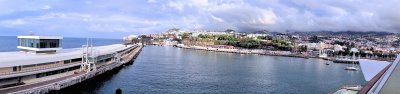Panorama of the Harbor: Funchal