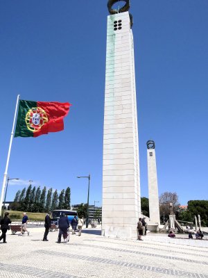 Memorial Park at Lisbon's Highest Point