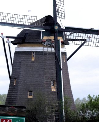 The only windmill we saw on our entire stay