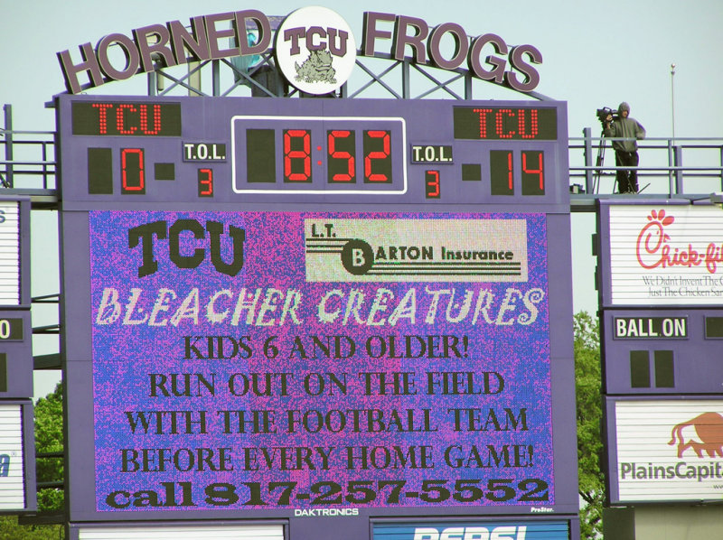 TCU Purple/White Scrimmage 4-09-2005