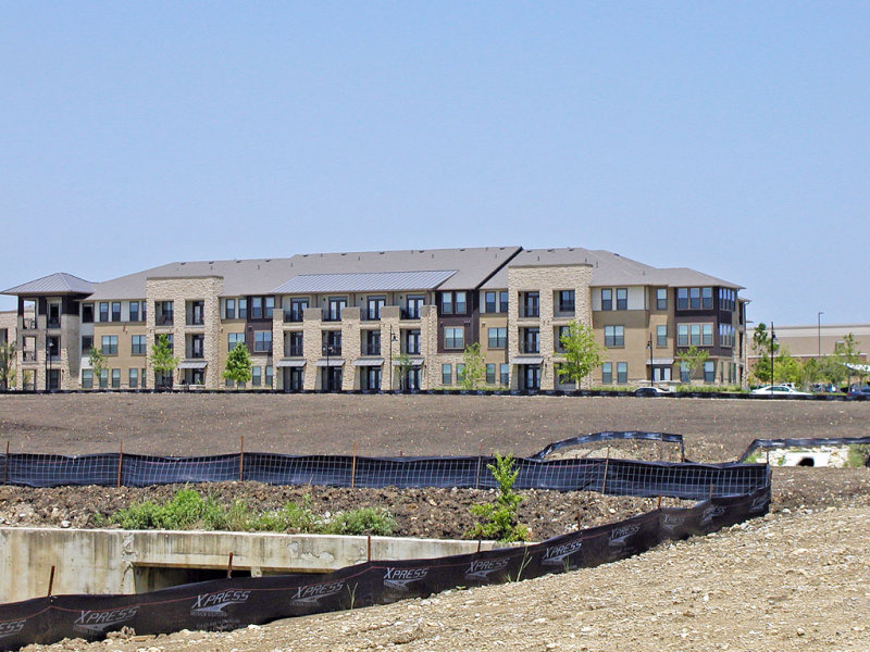 New apartment building
