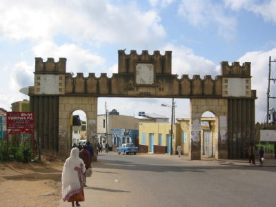 Harar ber, one of the 5 gates of the walled city of Harar