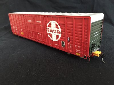 ExactRail HO: New run of their PS 7315 Boxcar - new schemes and new extended draft gear